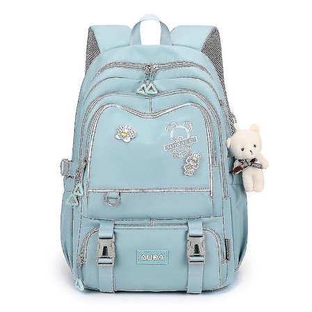 Skolesæk til mellemtrinnet - Stor kapacitet skolesæk til piger