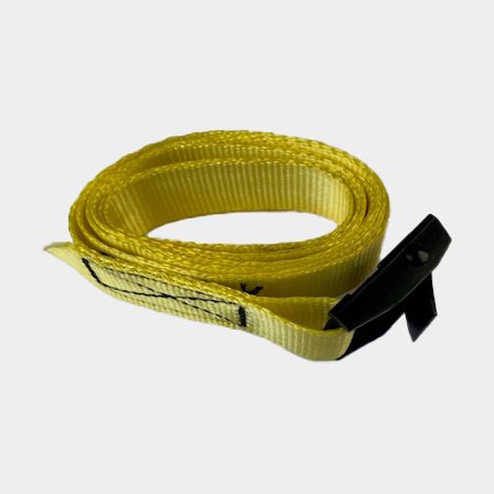 Pas transportowy BEMA ZG 4E, 25 mm x 1.5 metra, 200 kg, żółty, 2-pack - Jachtowa