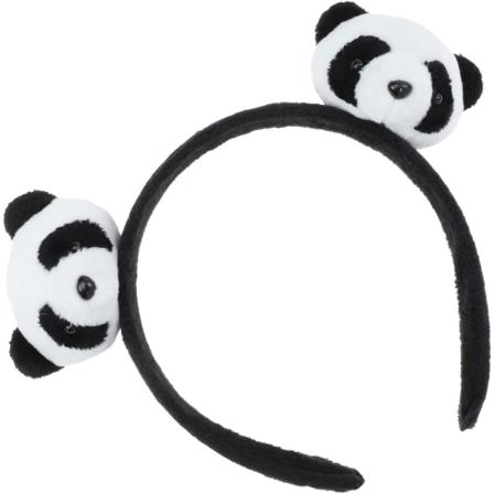 2 kpl Panda-hiuspinni Eläin Scrunchies Korvat Pääpanta Aikuisen Hiussoljet Pehmeä Hiussoljet Eläimen Korvat Aikuisen Panda-tarvikkeet