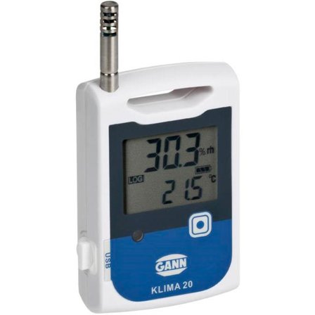 Gann Klima 20 Lämpötila- ja RH-loggeri, Mittatyökalut
