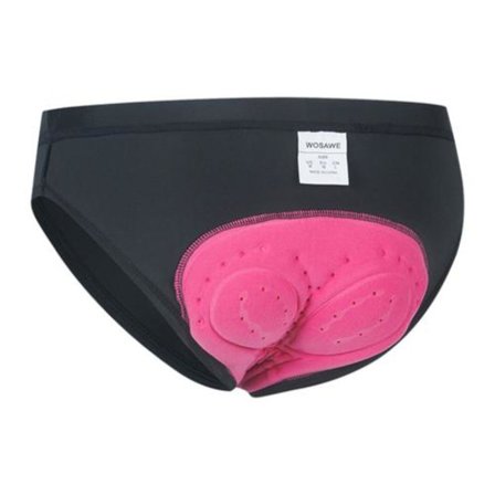 Dame Cykelundertøj 3D Polstret Cykelshorts Landevejscykelshorts MTB Cykelshorts S Sort