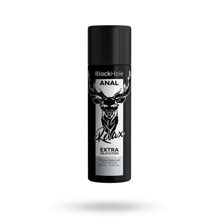 Black Hole Anal Relax Silicone Gel 100 ml - Vuxen.se - Anal relax spray, anal dusch, anal glidmedel