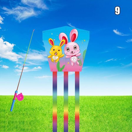 Sommerfugl tegneseriedrage 50 meter drage 9 9