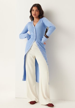 BUBBLEROOM-Knitted Cardigan Dress-XL