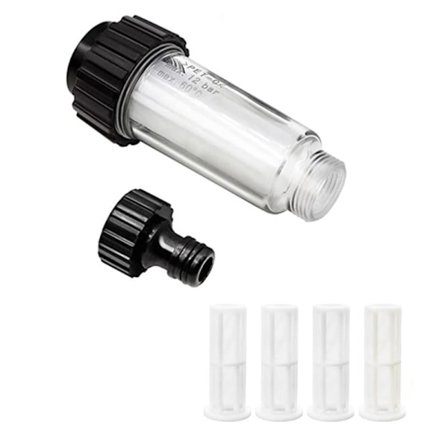 Vannfiltersett 3/4" Vannforfilter med 4 filtre og hurtig A