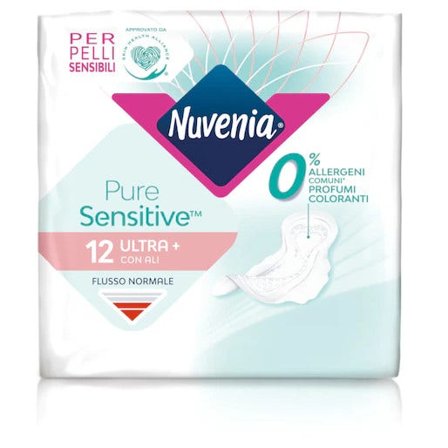 Nuvenia Pure Sensitive Assorbenti Ultra Giorno 12 Pezzi