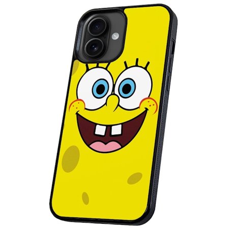 iPhone 16 Plus - Deksel/Mobildeksel Svampebob