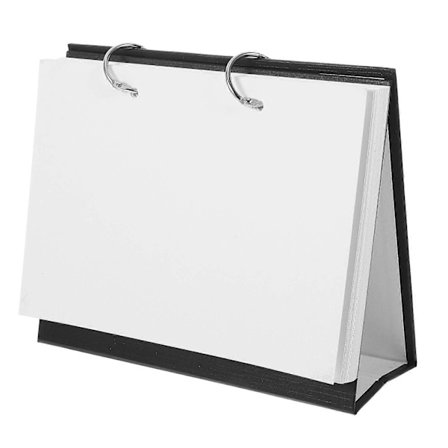 Mångsidig tom skrivbordskalender med löstagbara A5-sidor DIY Kalenderplanerare Flipkalender Tom stående flipkalender DIY Skrivbordskalender