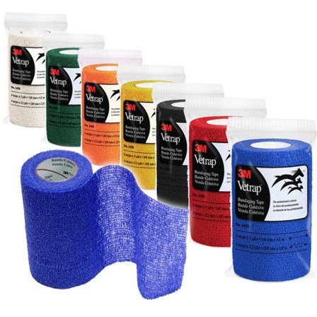 Vetrap Fascia Elastica Per Equini Blu 5cm 1 Pezzo