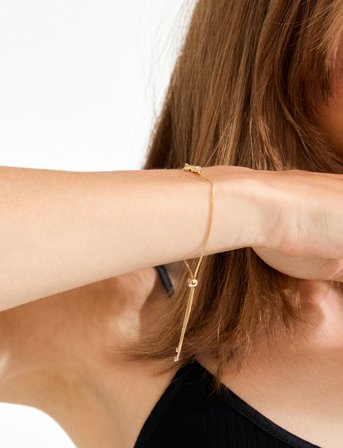 Pilgrim Dagmar Bracelet Gold-Plated - Gold - ONE SIZE