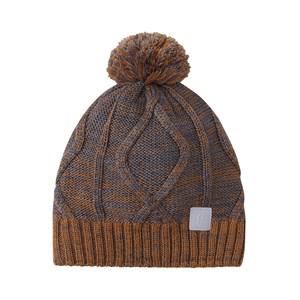 Reima Cinnamon Brown Routii Hat - Headwear - 48 cm - Brown - Junge