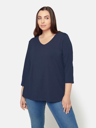 CISO - 3/4 Ærmet T-shirt - Navy