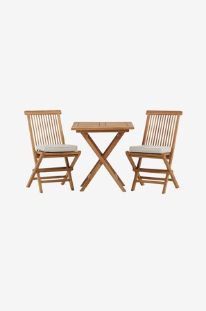 Venture Home - Spisegruppe Kenya med 2 stole Kenya - Brun - Spisegrupper - Fra Homeroom