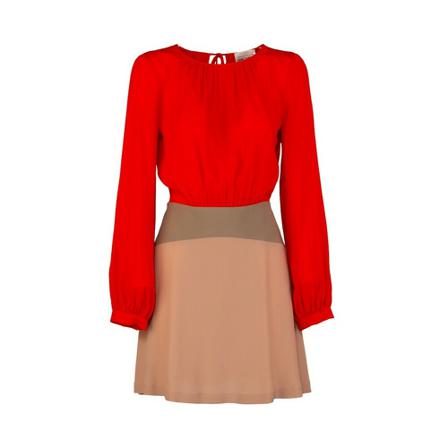 Semicouture, Short Dresses Oranje, Dames, Maat:XS