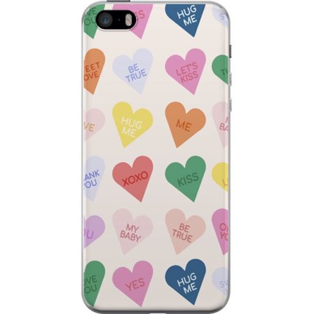 Kompatibelt Mobildeksel til Apple Apple iPhone SE (2016) CandyHearts