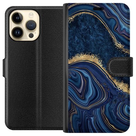 Kompatibelt Lommeboketui til Apple iPhone 15 Pro Max Midnatt Drøm