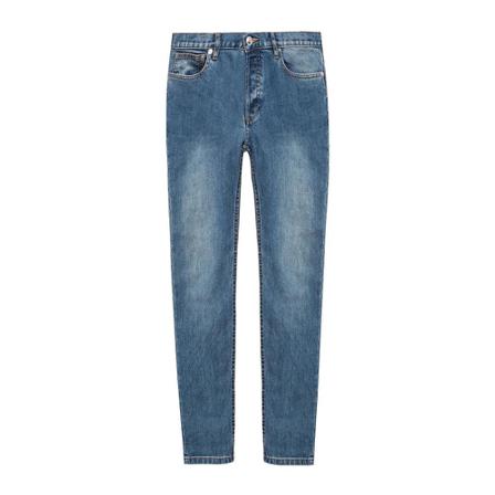 A.p.c., Tapered leg jeans Blauw, Heren, Maat:W30