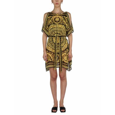 Versace, 10013681A005655B000 Dress Żółty, Kobieta, Rozmiar: ONE Size