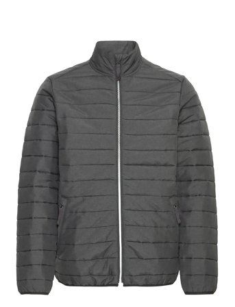 Bhedmar Puffer With Stand Collar Grey Blend