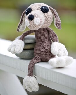 Hekleoppskrift Hund - Svarta Fåret