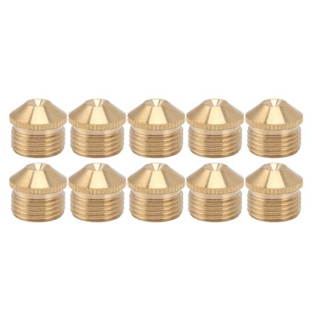 10 stk. messingdyser for tåkespredning, sprinklerhode for fabrikkområde, kullgruve, hage, kjølesystem G1/2 tomme