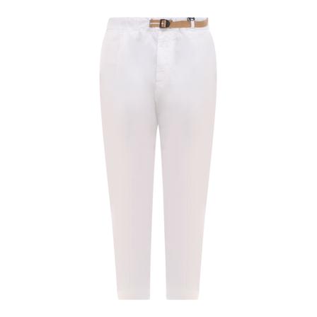 White Sand Slim-fit Bukser Hvid, Herre Bukser