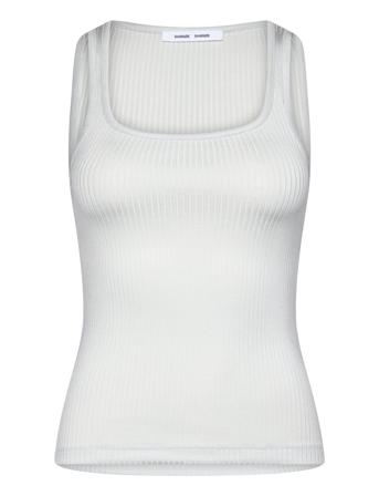 Amanza Tank Top 15017 Tops T-shirts & Tops Sleeveless Silver Samsøe Samsøe