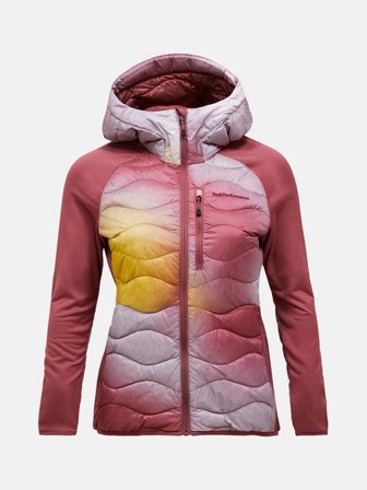 Helium AOP Down Hybrid Hood Women