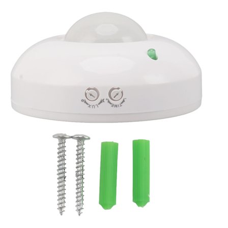 PIR Bevegelsesdetektor Bryter 10A 220V Radarsensor for LED-lys