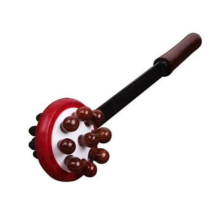 2st Trämassagehammare Bakhuvud Knack Massager Stick