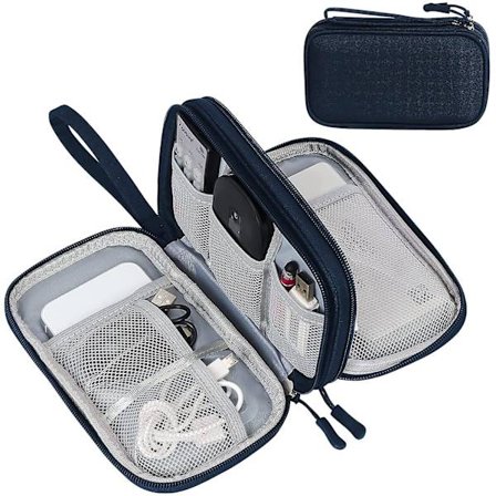 Electronic Organizer - Resekabel Organizer Bag | Bärbar, vattentät, dubbla lager förvaring