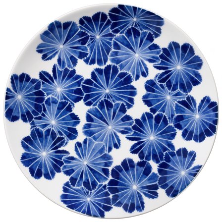 Götefors porslin Daggkåpa assiett 21 cm, blå | Dukning & Servering > Tallrikar > Assietter > Assiett | Bagaren och Kocken