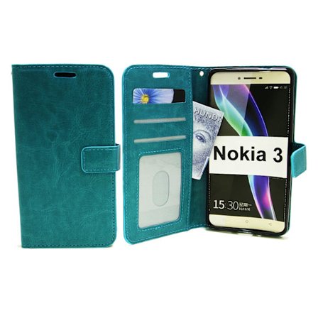 Crazy Horse Wallet Nokia 3