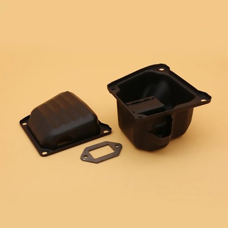 Avgasljuddämpare med packning passar Stihl MS 064 065 066 MS650 MS660 motorsåg reservdel 1122-140-0614