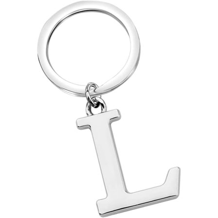 Nøkkelringbokstav - Initial Alphabet Key Ring Charm Bokstav
