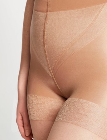 Lindex Tights 40 Den The Firm Control - Beige - M