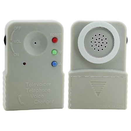 Multi Voice Changer Mikrofon - Mini Trådløs Stemmeforvrænger med Højttaler