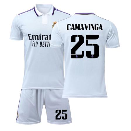 2022 Champions League Real Madrid Hemma Höstdräkt - Vit 16