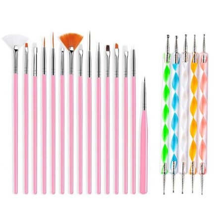 Mordely Nail Art Brush Nail Dotting ROSA