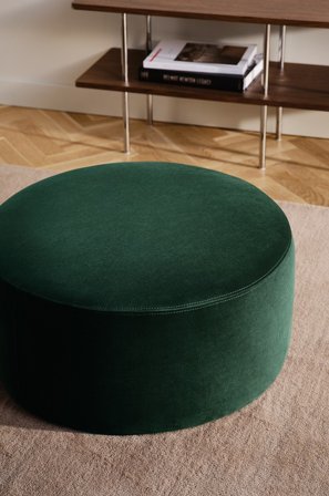 Jotex - Puff smaragdgrønn - ZIBO - Kjøp Sittepuffer hos Jotex