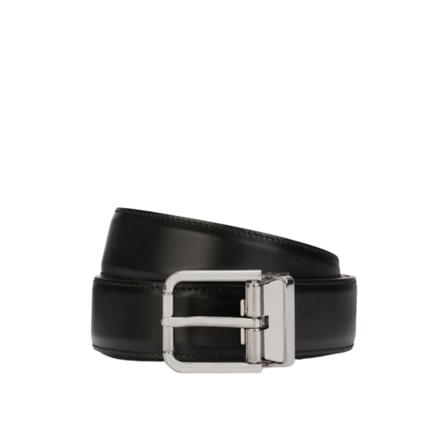 Dolce & Gabbana Belts svart, Herr Bälten, Herr, Storlek: 95 CM