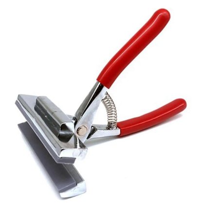 Canvassträckare i rostfritt stål, professionell verktyg med bred käke