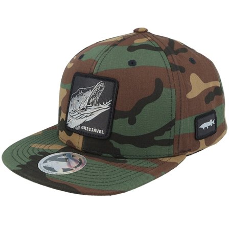 Skillfish - Camo snapback Gorra - Kids Grisjävel Camo Snapback @ Hatstore