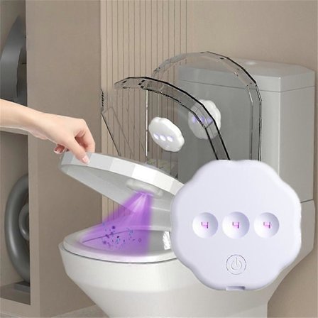 Älykäs WC:n desinfiointilamppu UV-puhdistaja kotiin kylpyhuoneen WC:n mini-automaattinen steriloija