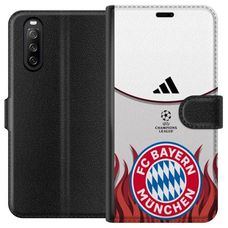 Kompatibelt Lommeboketui til Sony Sony Xperia 10 III FC Bayern München Fotball Fotball