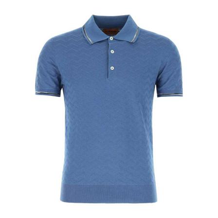 Missoni Polo Shirts Blå, Herre