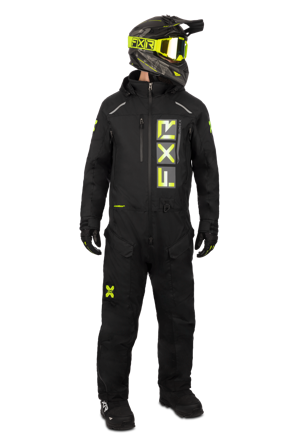 Anzug FXR Recruit Lite Schwarz/Hi-Vis XXL