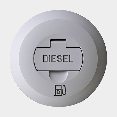 Lock till däcksförskruvning diesel Foresti & Suardi Cap With Lock Diesel, kromad mässing