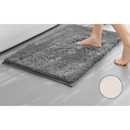 Shaggy Chenille Mikrofiber Badmatta, 60*40cm