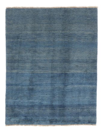 Hand Knotted Persian Gabbeh Persia Fine Rug 148X198 Dark Blue